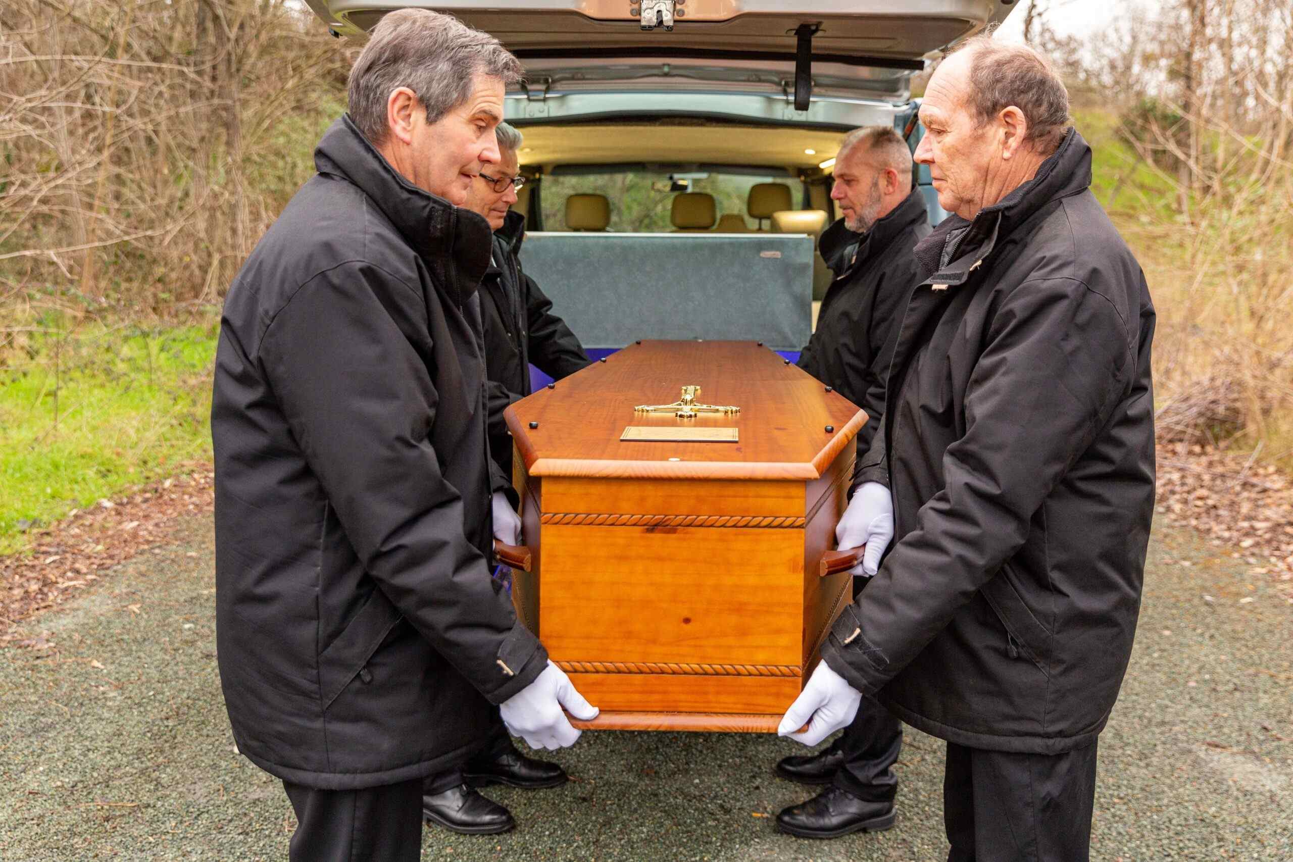 membres de sevice funeraire